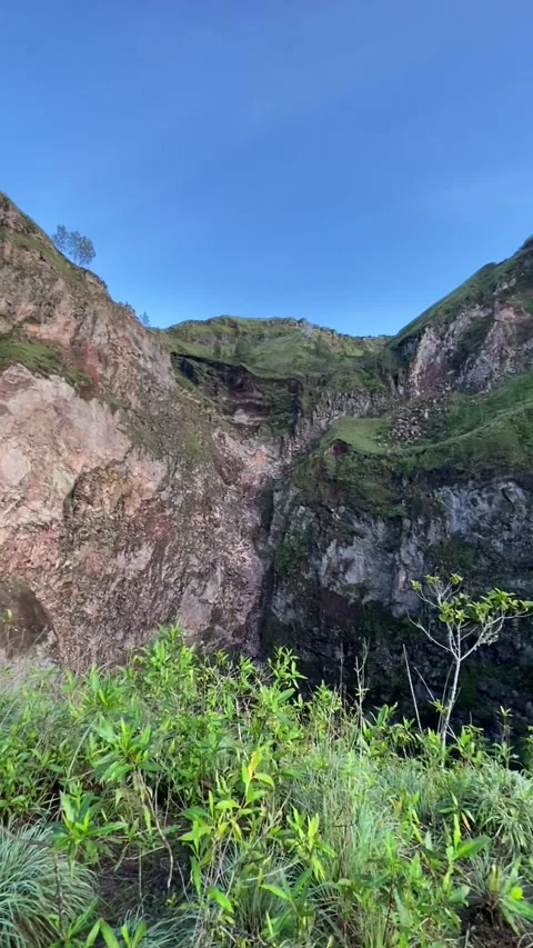Mountain view in Bali Vidéo 342998256