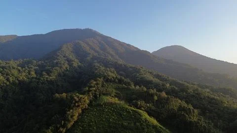 Mountain view in Bali Foto stock