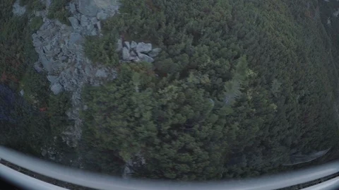 Mountain view from a cable car Video stock 95165137