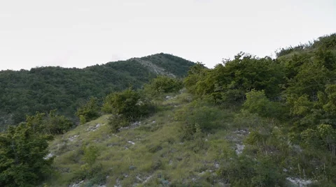 Mountain View From Cable Way 1 Stock Footage 52436167