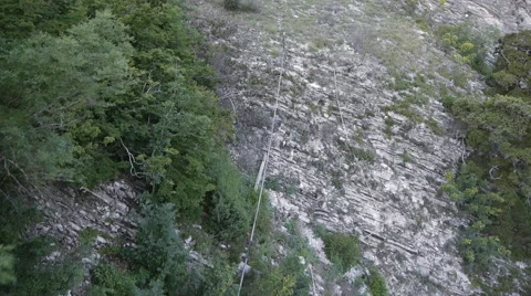 Mountain View From Cable Way 2 Stockbeeldmateriaal 52436152