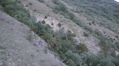 Mountain View From Cable Way 3 Stock Footage 52436292