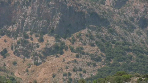 Mountain view at Crete Stock Footage 523930