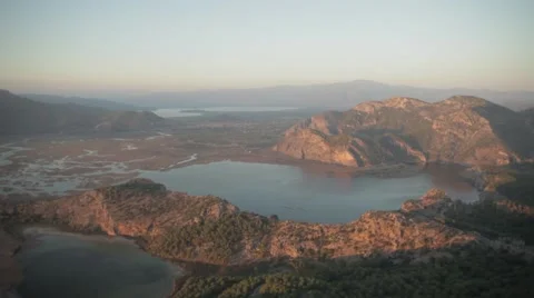 Mountain view Dalyan Stock Footage 48391512