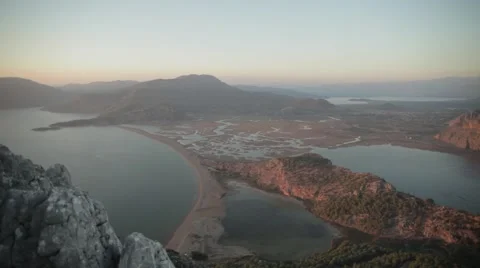 Mountain view Dalyan Stock Footage 48391589