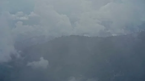 Mountain View at Doi Pui National Park Chiang Mai Stock Footage 144094335