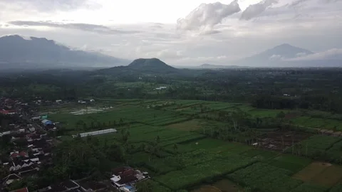 Mountain view drone footage Stock Footage 301789622