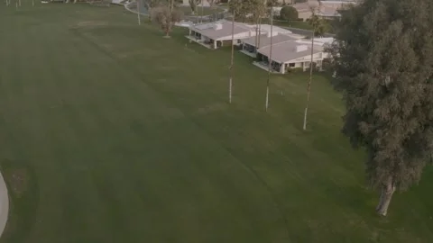 Mountain View Golf Course with Modern Homes 스톡 동영상 307730190