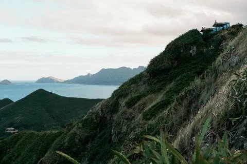 Mountain view from hike Stock Photos
