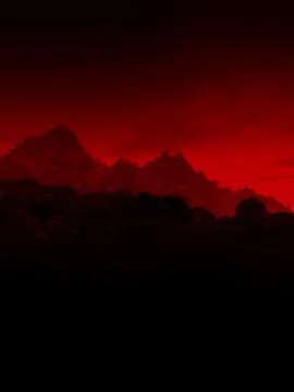 Mountain View Stock Illustration