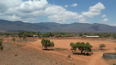 Mountain view in Kenya Video stock 287984016