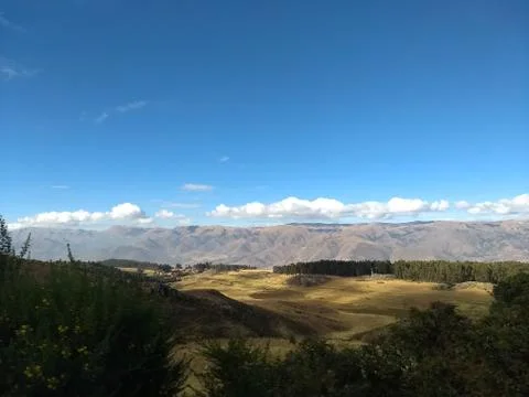 Mountain view landscape Stock Photos