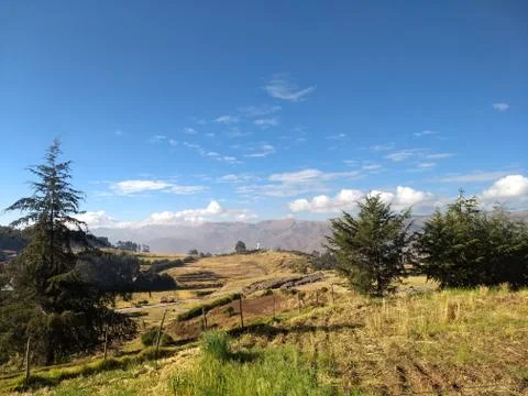 Mountain view landscape Stock Photos