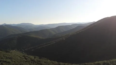 Mountain view in Les Cévennes 動画素材 346501166