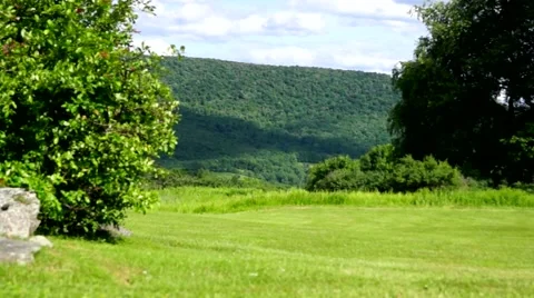 Mountain view low perspective slide right 3 Видео 49350655