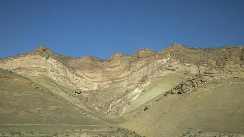 A mountain view from the the lower place Fotos Stock
