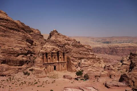 Mountain view of the Monastery Stock Photos