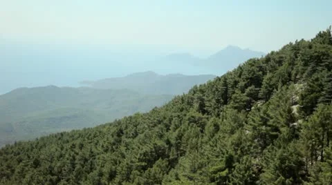 Mountain view, moving shot Vídeos de archivo 11627509