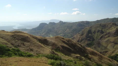 Mountain view panorama Stock Footage 52515349