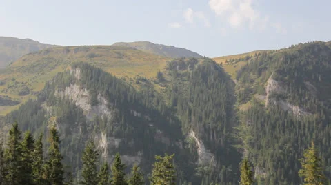 Mountain View Panoramic Stock Footage 24801475