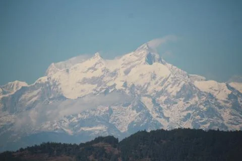 MOUNTAIN VIEW FROM PHARPING Stock Photos