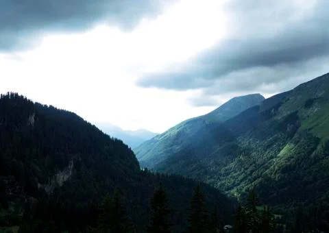 Mountain view Foto stock