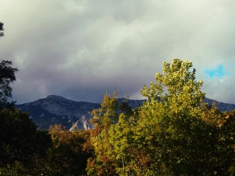 Mountain view Stock Photos