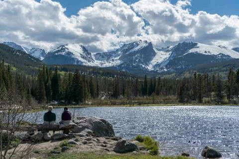 Mountain View Foto stock