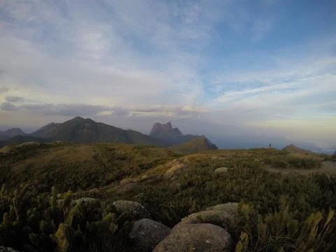 Mountain view Foto stock