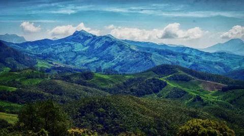 Mountain view 库存照片