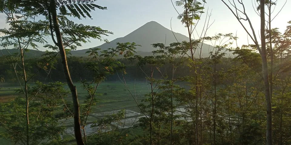 Mountain View Foto stock