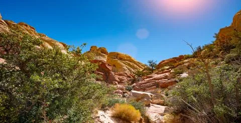 Mountain view Stock Photos