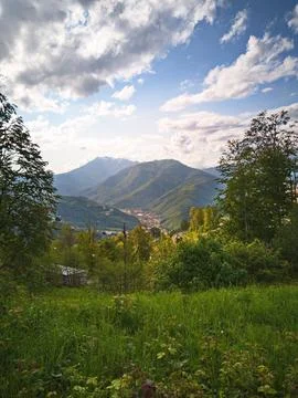 Mountain view Stock Photos