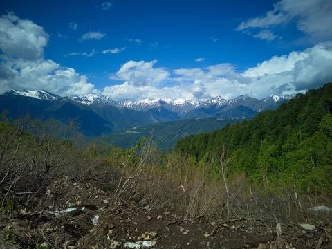 Mountain View Foto stock