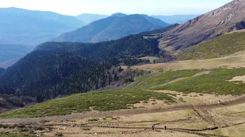 Mountain view . Roza Hutor Stock Footage 165512914