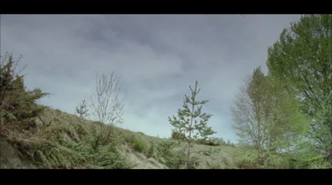 Mountain view shoot on super 16mm film Video stock 35523621