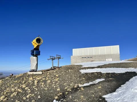 Mountain View with some nice snow Foto stock