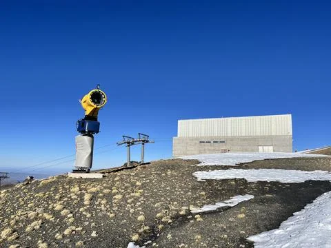 Mountain View with some nice snow Foto stock