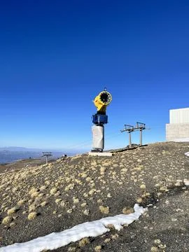 Mountain View with some nice snow Foto stock