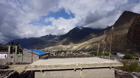 Mountain view time lapse Stock Footage 62430479