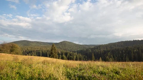 Mountain view timelapse Stock Footage 93405606