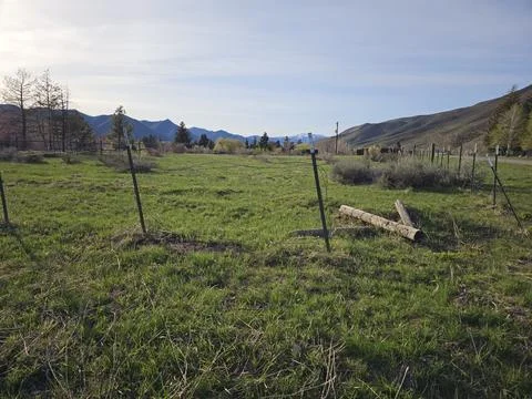 Mountain View of valley Stock Photos