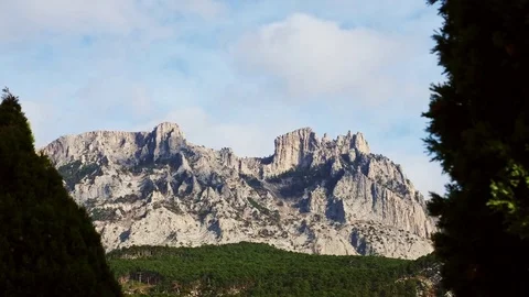 Mountain views in the Crimea Stock Footage 84741142