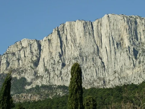 Mountain views in the Crimea Vídeo Stock 84741554