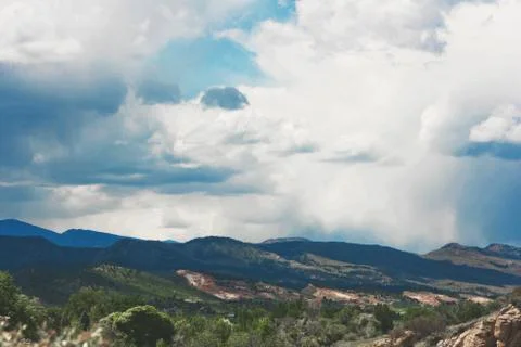 Mountain Views 스톡 사진