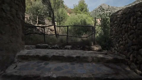 Mountain village Deia Stock Footage 81942057