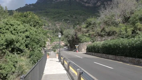 Mountain village Deia Stock Footage 81977011