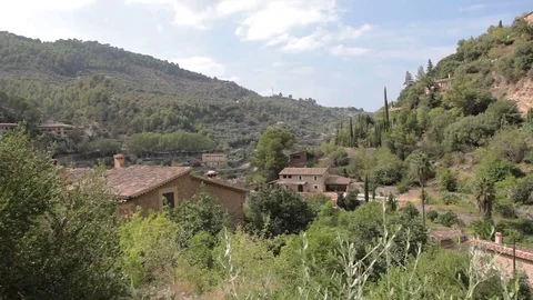 Mountain village Deia Stock Footage 81977326