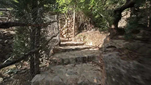 Mountain village Deia Stock Footage 81992796