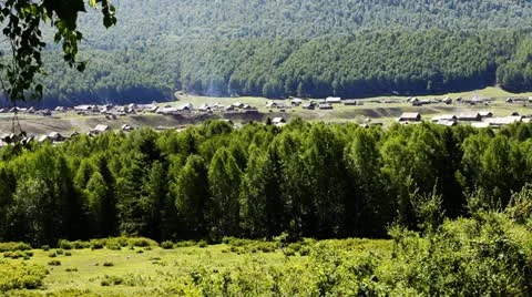 Mountain village 動画素材 11682863